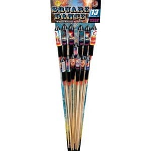 SQUARE DANCE 13 RAKETEN - Raketenbeutel Multipacks Feuerwerk kaufen Frauenfeld