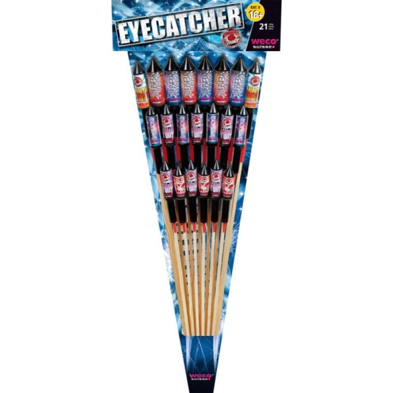 EYECATCHER RAKETENBEUTEL 21er Feuerwerk kaufen in Frauenfeld - Felix Feuerwerk