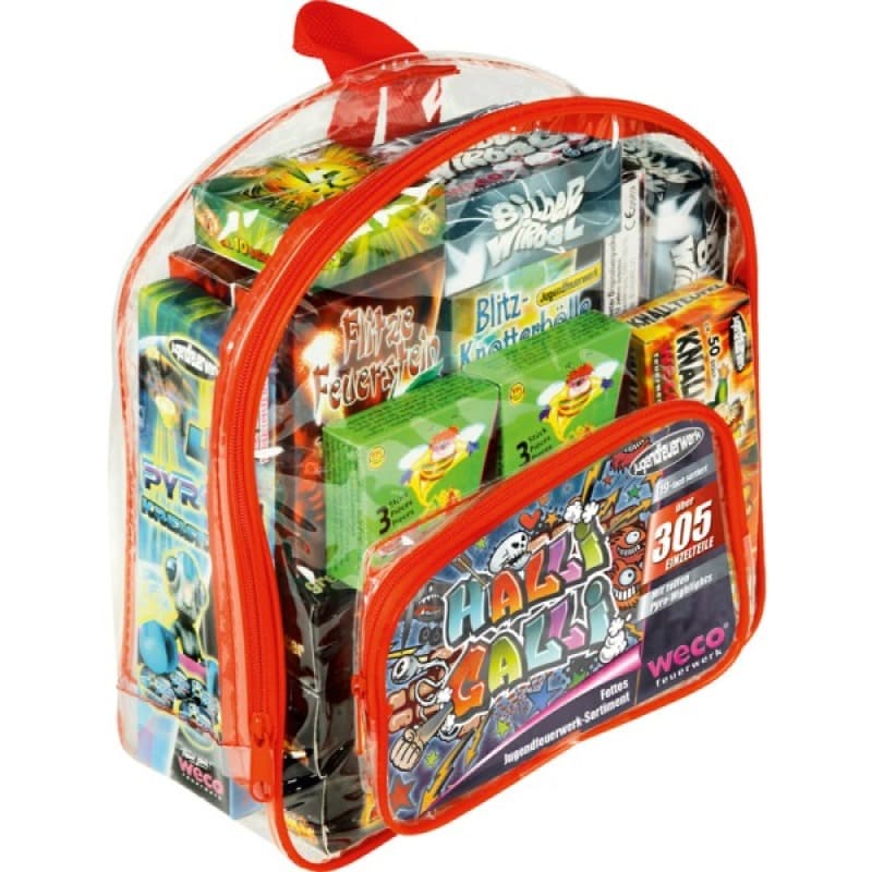 RUCKSACK HALLI GALLI SORTIMENT - Beutelpackungen Kleinsortiment Feuerwerk kaufen Frauenfeld