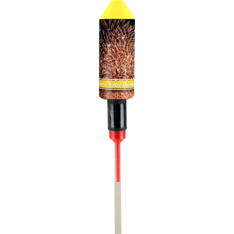 RAKETE GOLD UND SILBERFUNKELN - Raketen mit Bukett-Effekten Feuerwerk kaufen Frauenfeld