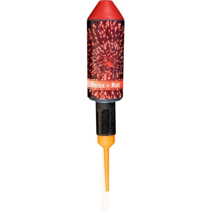 RAKETE WEISS UND ROT Feuerwerk kaufen in Frauenfeld - Felix Feuerwerk