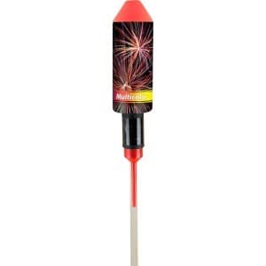 RAKETE MULTICOLOR BUNT - Raketen mit Bukett-Effekten Feuerwerk kaufen Frauenfeld