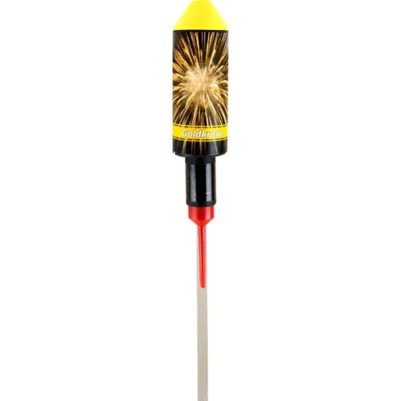 RAKETE GOLDKRONE - Raketen mit Bukett-Effekten Feuerwerk kaufen Frauenfeld