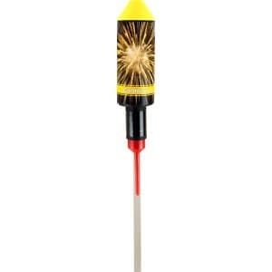 RAKETE GOLDKRONE - Raketen mit Bukett-Effekten Feuerwerk kaufen Frauenfeld