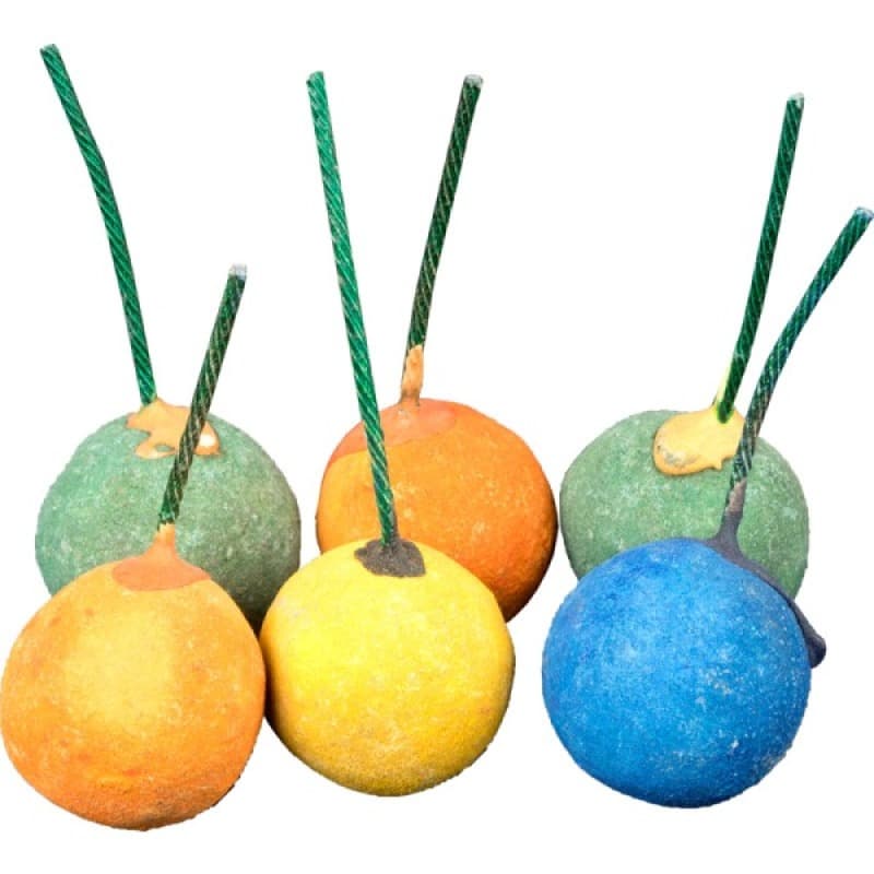 RAUCHBÄLLE farbig 6er Box Feuerwerk kaufen in Frauenfeld - Felix Feuerwerk