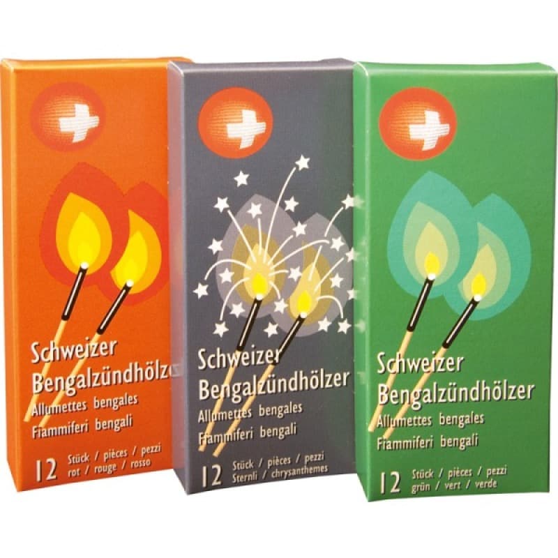BENGALHÖLZER EXTRA LANG 3 X 12 - Bengalhölzer und Wunderkerzen Feuerwerk kaufen Frauenfeld