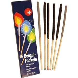 BENGALFACKELN 6-er Packung - Bengalhölzer und Wunderkerzen Feuerwerk kaufen Frauenfeld