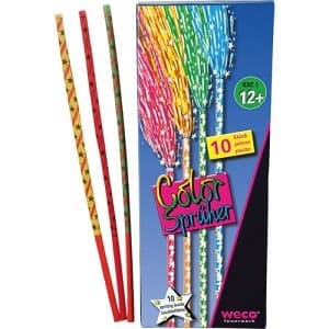 COLOR SPRÜHER 10er Schachtel - Bengalhölzer und Wunderkerzen Feuerwerk kaufen Frauenfeld