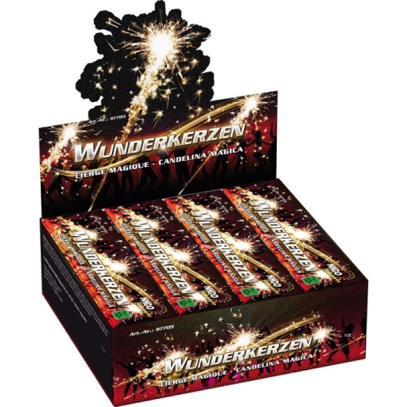 WUNDERKERZEN 17cm, 10er Beutel Feuerwerk kaufen in Frauenfeld - Felix Feuerwerk
