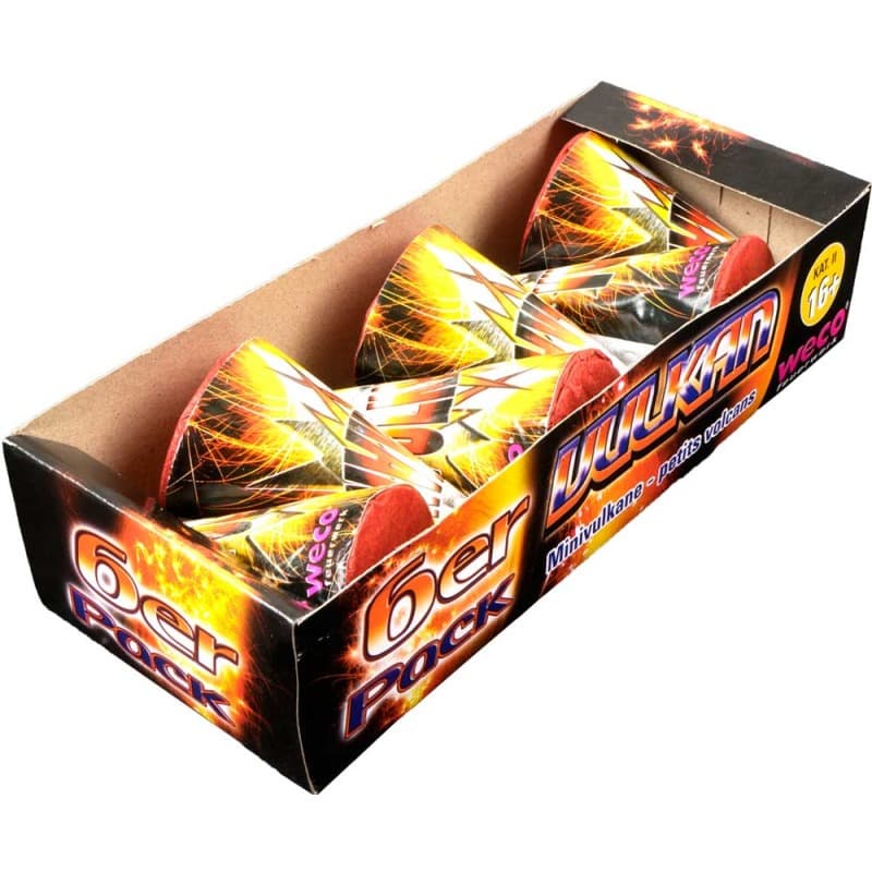 MINI-VULKANE im 6er Pack Feuerwerk kaufen in Frauenfeld - Felix Feuerwerk