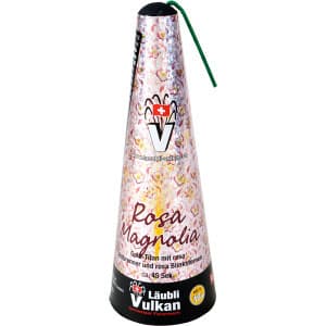 ROSA MAGNOLIA VULKAN 45 Sek. - Vulkane Zuckerstöcke Feuerwerk kaufen Frauenfeld