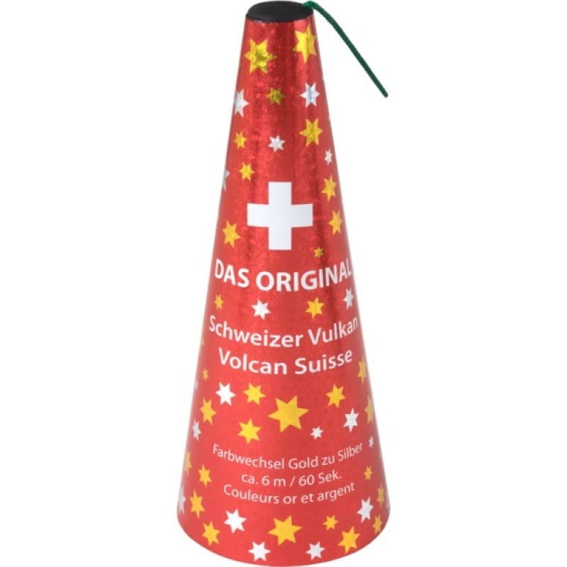 VULKAN DAS ORIGINAL 21cm/60sek - Vulkane Zuckerstöcke Feuerwerk kaufen Frauenfeld