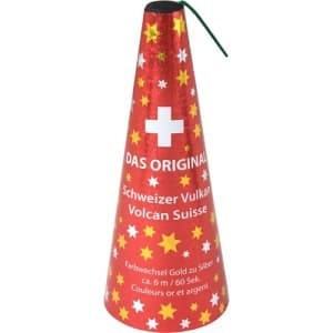 VULKAN DAS ORIGINAL 21cm/60sek - Vulkane Zuckerstöcke Feuerwerk kaufen Frauenfeld