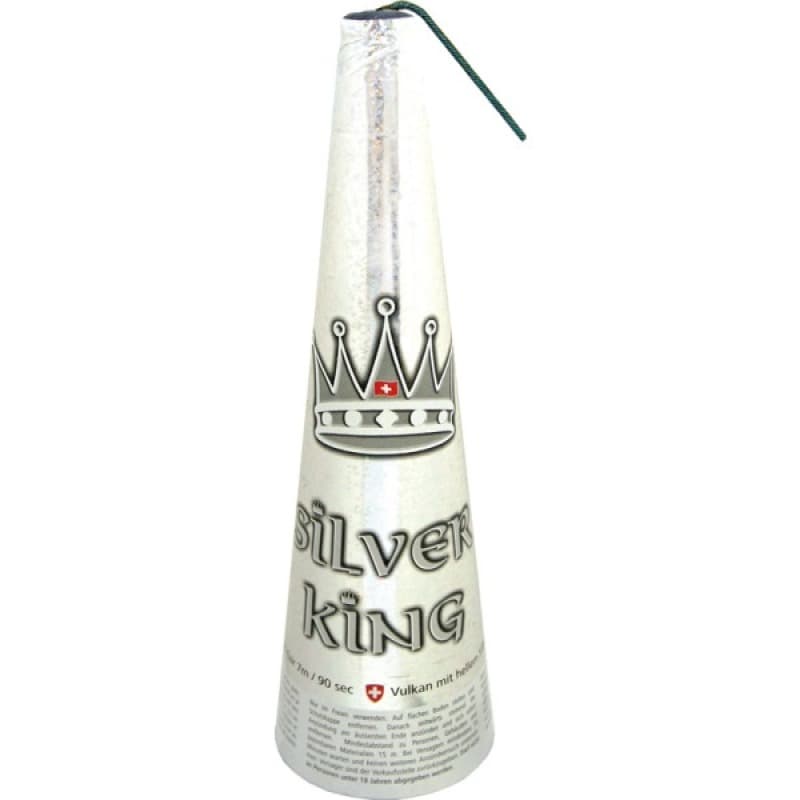 VULKAN SILVER KING 25cm/ 90sek - Vulkane Zuckerstöcke Feuerwerk kaufen Frauenfeld