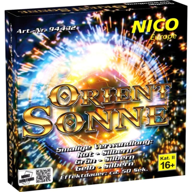 ORIENT SONNE 5 Effekte 50 Sek. Feuerwerk kaufen in Frauenfeld - Felix Feuerwerk