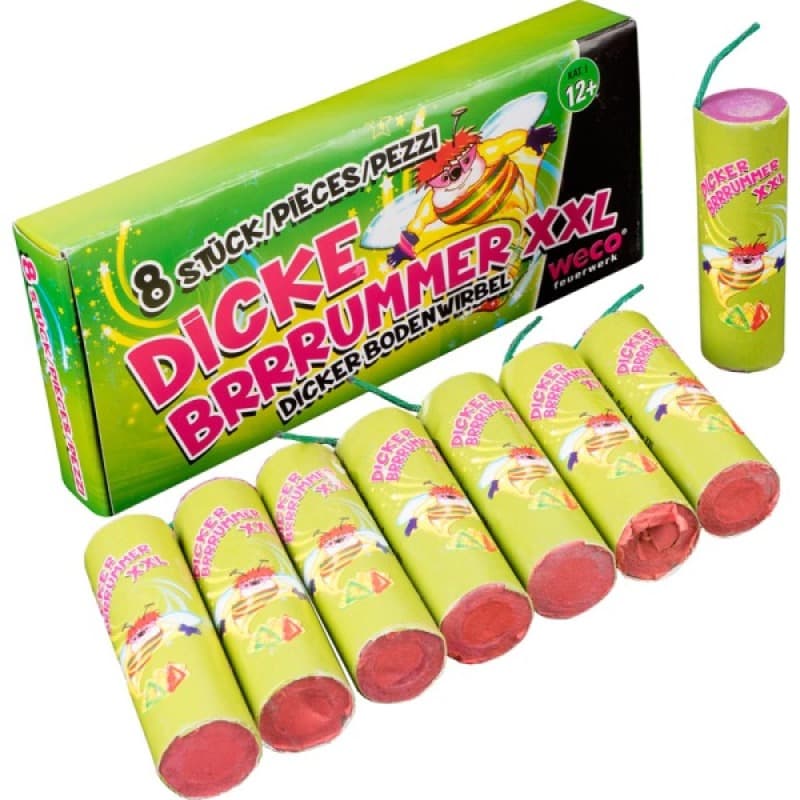 DICKE BRUMMER XXL 8 Stück Feuerwerk kaufen in Frauenfeld - Felix Feuerwerk