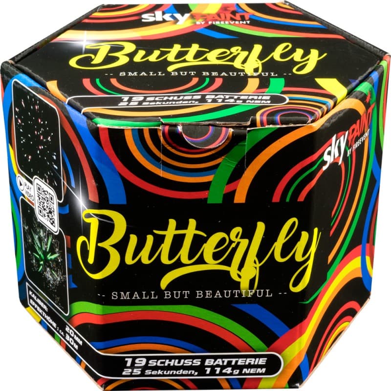 BUTTERFLY 19 SCHUSS - Batterien Töpfe Variationen Feuerwerk kaufen Frauenfeld