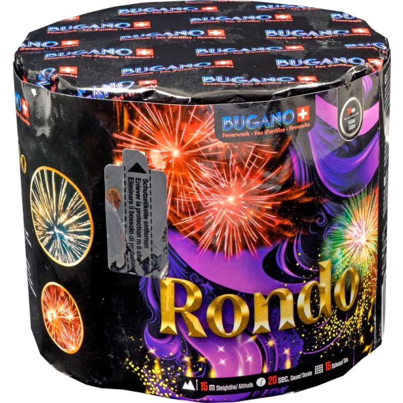 RONDO 15 Schuss Batterie Feuerwerk kaufen in Frauenfeld - Felix Feuerwerk