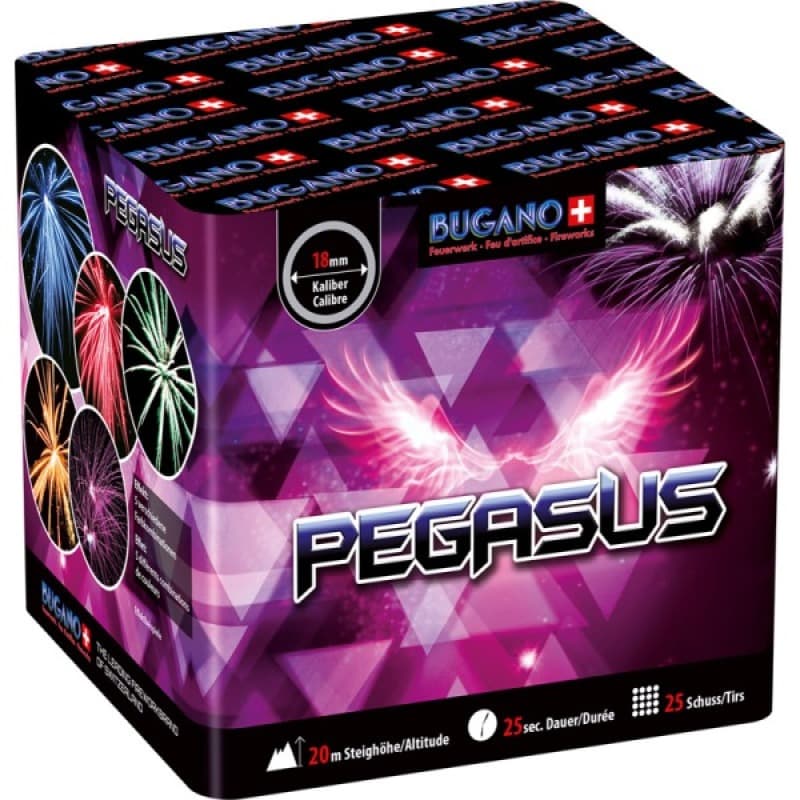 PEGASUS 25 Schuss 18mm Feuerwerk kaufen in Frauenfeld - Felix Feuerwerk
