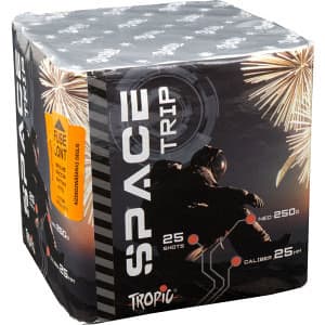 SPACE TRIP Batterie 25 Schuss - Batterien Töpfe Variationen Feuerwerk kaufen Frauenfeld