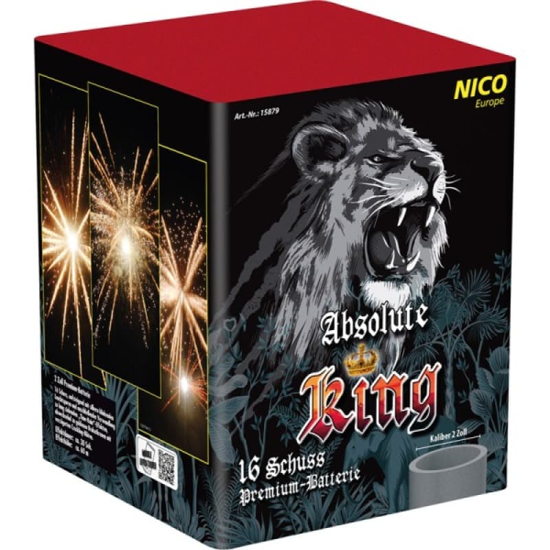 ABSOLUTE KING 16 Schuss 48mm Feuerwerk kaufen in Frauenfeld - Felix Feuerwerk