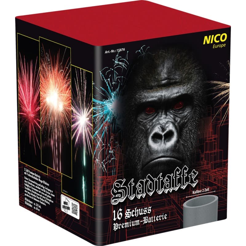 STADTAFFE 16 Schuss 48mm Feuerwerk kaufen in Frauenfeld - Felix Feuerwerk