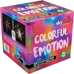 COLORFUL EMOTION 25 Schuss - Batterien Töpfe Variationen Feuerwerk kaufen Frauenfeld