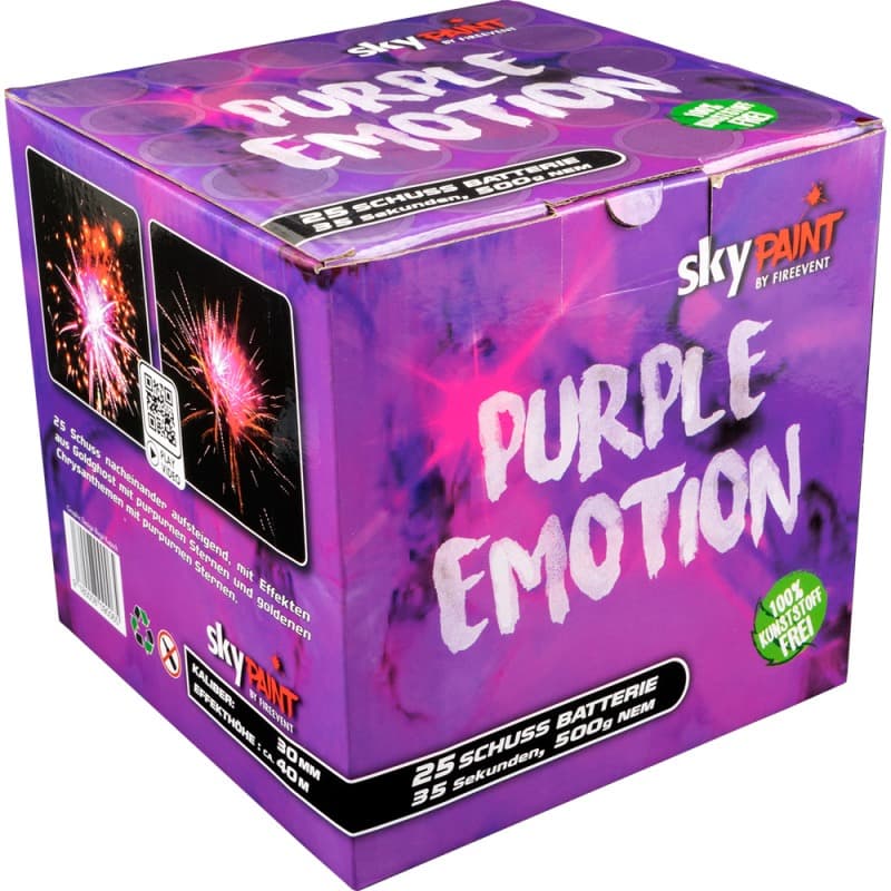 PURPLE EMOTION 25 Schuss Feuerwerk kaufen in Frauenfeld - Felix Feuerwerk