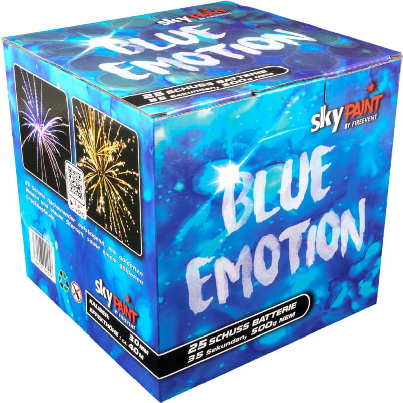 BLUE EMOTION 25 Schuss Feuerwerk kaufen in Frauenfeld - Felix Feuerwerk