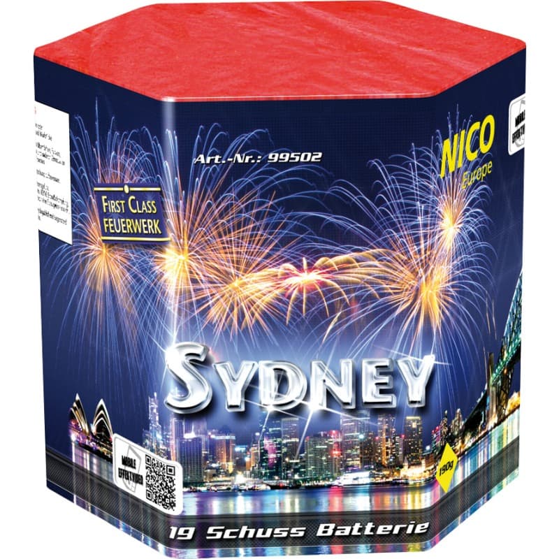 SYDNEY 19 Schuss leise Fische Feuerwerk kaufen in Frauenfeld - Felix Feuerwerk