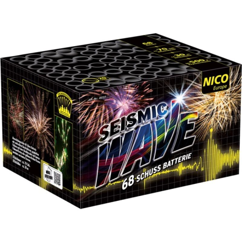 SEISMIC WAVE 68 Schuss 70 Sek. Feuerwerk kaufen in Frauenfeld - Felix Feuerwerk