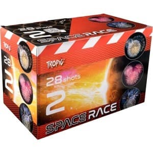 SPACE RACE 2 - 28 Schuss 45mm - Batterien Töpfe Variationen Feuerwerk kaufen Frauenfeld