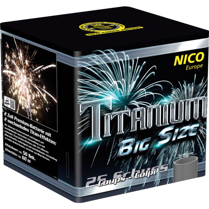 TITANIUM Big Size 25 Schuss Feuerwerk kaufen in Frauenfeld - Felix Feuerwerk