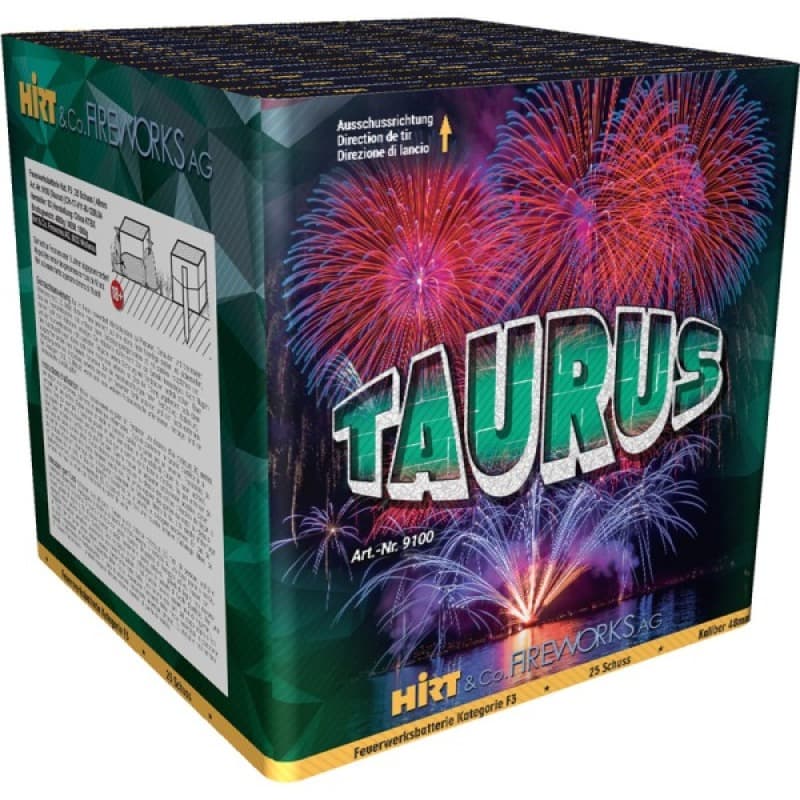 TAURUS BATTERIE 25 Sch. 48mm Feuerwerk kaufen in Frauenfeld - Felix Feuerwerk