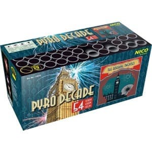 PYRO DECADE 54 Schuss - Batterien Töpfe Variationen Feuerwerk kaufen Frauenfeld