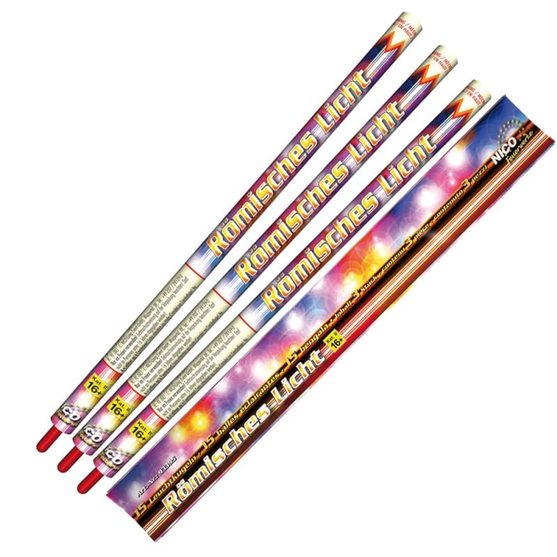 RÖM. LICHT 15 Schuss 3er Pack - Römische Kerzen Bombenrohre Feuerwerk kaufen Frauenfeld