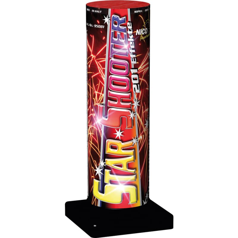 STAR SHOOTER 200 Sch.+Fontäne - Römische Kerzen Bombenrohre Feuerwerk kaufen Frauenfeld