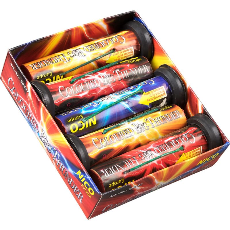 COLOURED BIG THUNDER 5er Box Feuerwerk kaufen in Frauenfeld - Felix Feuerwerk