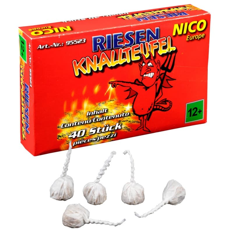RIESENKNALLTEUFEL (40 STK) Feuerwerk kaufen in Frauenfeld - Felix Feuerwerk