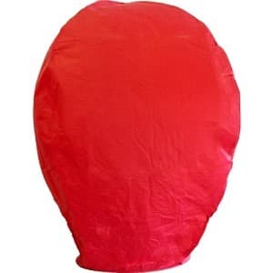 HIMMELSLATERNE ROT ca. 1m - Illuminationsartikel Feuerwerk kaufen Frauenfeld