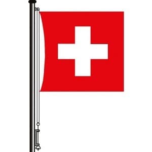 HISSFAHNE 150/150 CH-KREUZ - Fahnen zum Hissen Feuerwerk kaufen Frauenfeld