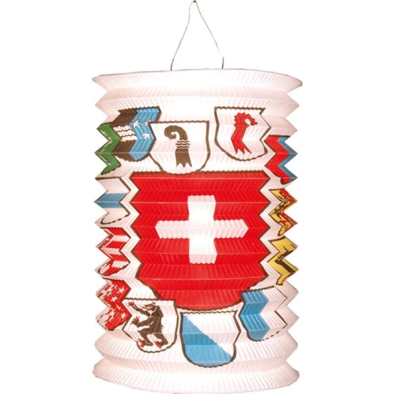 ZUGLATERNE CH & KANTONE   25cm - Lampion 1. August Feuerwerk kaufen Frauenfeld