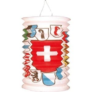 ZUGLATERNE CH & KANTONE   25cm - Lampion 1. August Feuerwerk kaufen Frauenfeld