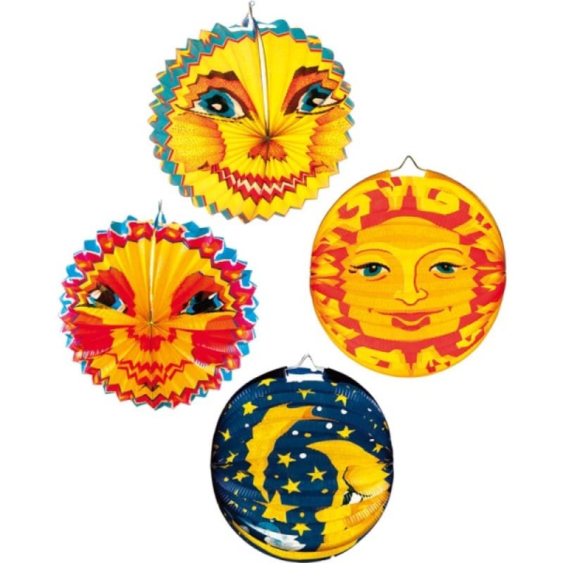 LAMPION MOND, SONNE SORTIERT - Lampion Sonne-Mond Feuerwerk kaufen Frauenfeld