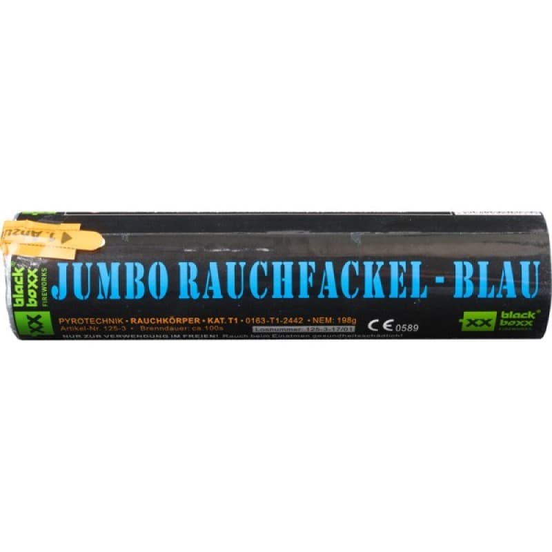 JUMBO RAUCHFACKEL BLAU - Rauchartikel Feuerwerk kaufen Frauenfeld
