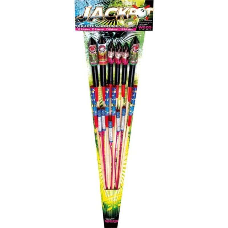 RAKETENBEUTEL JACKPOT 15 tlg. - Raketenbeutel Multipacks Feuerwerk kaufen Frauenfeld
