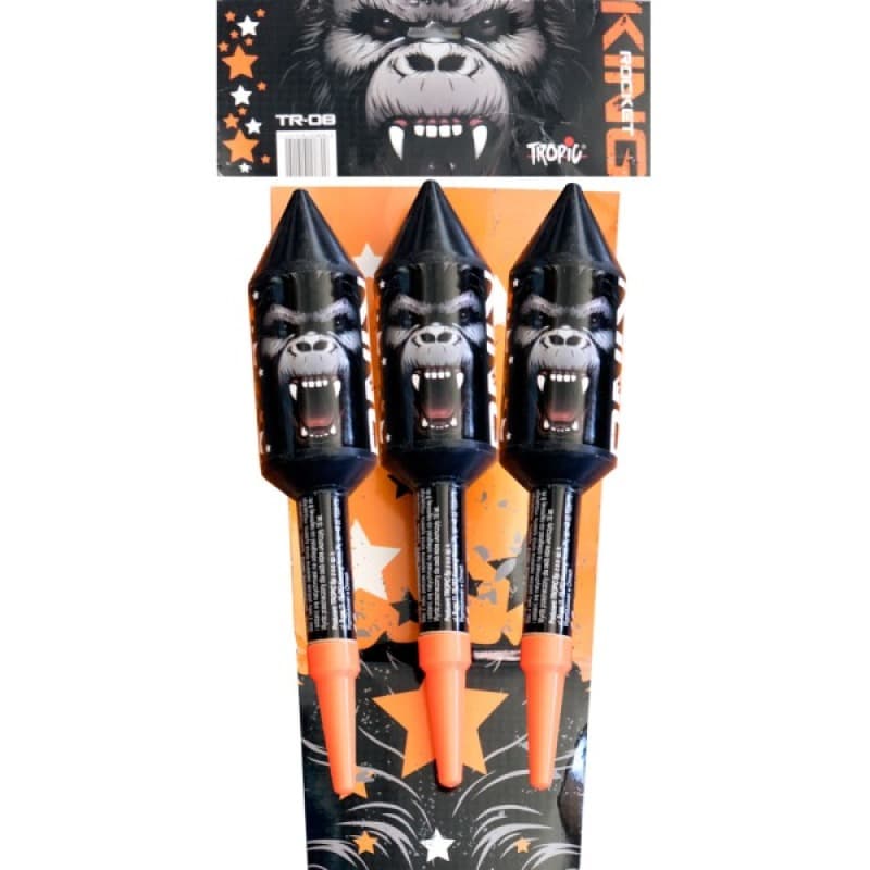 KING ROCKETS 3 Raketen - Raketenbeutel Multipacks Feuerwerk kaufen Frauenfeld