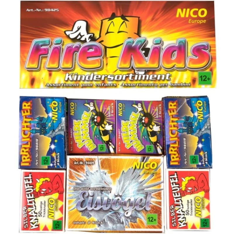 FIRE KIDS KINDERSORTIMENT - Beutelpackungen Kleinsortiment Feuerwerk kaufen Frauenfeld