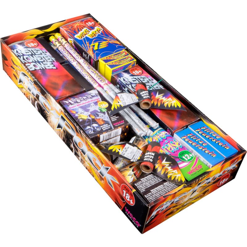 FIRE-PACK ROT gross für Family - Beutelpackungen Kleinsortiment Feuerwerk kaufen Frauenfeld