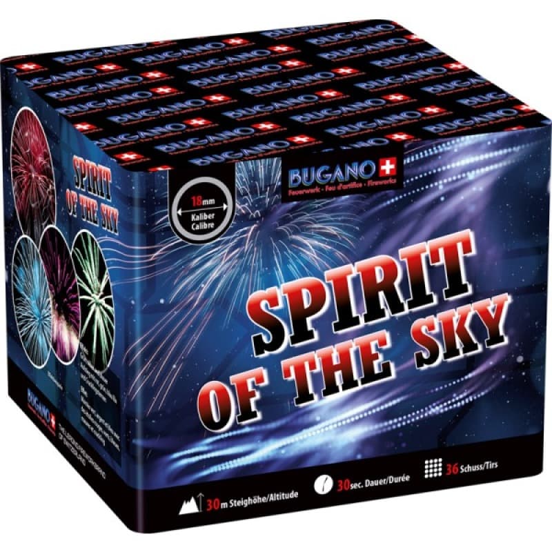 SPIRIT OF THE SKY 36 Schuss Feuerwerk kaufen in Frauenfeld - Felix Feuerwerk